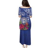 Hafa Adai Northern Mariana Islands Family Matching Puletasi and Hawaiian Shirt Polynesian Tribal Pattern LT05 - Polynesian Pride