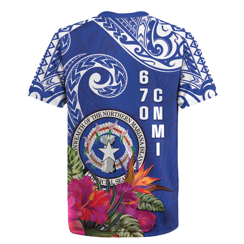 Hafa Adai Northern Mariana Islands Rugby Jersey Polynesian Tribal Pattern LT05 - Polynesian Pride