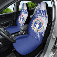 Northern Mariana Islands Car Seat Cover CNMI Seal LT05 - Polynesian Pride