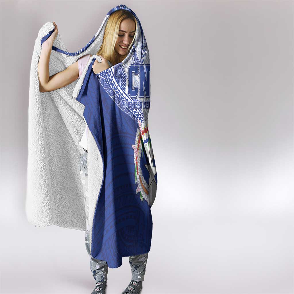 Northern Mariana Islands Hooded Blanket CNMI Seal LT05
