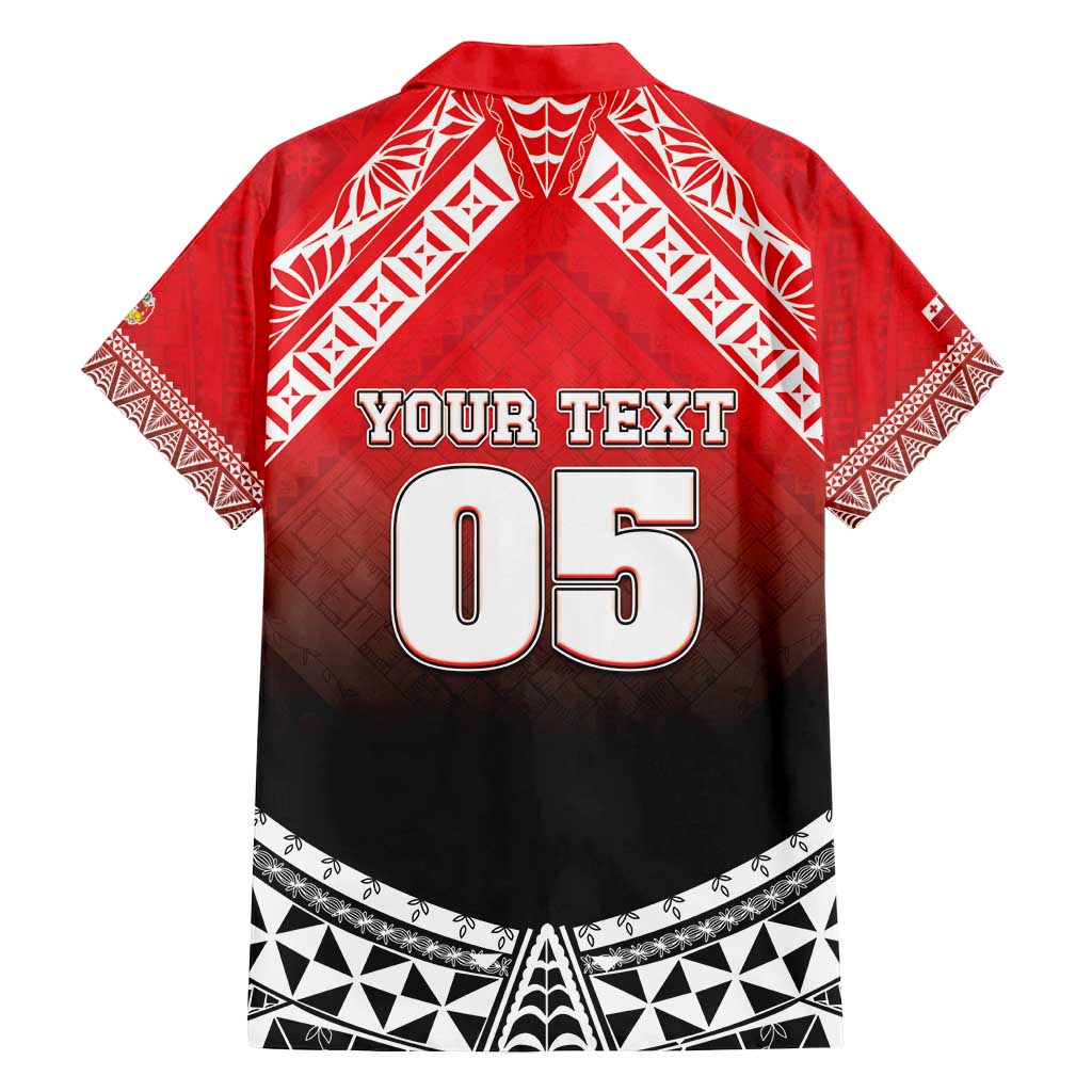 Custom Rugby Tonga MMT Family Matching Long Sleeve Bodycon Dress and Hawaiian Shirt Mana O Tonga LT05 - Polynesian Pride