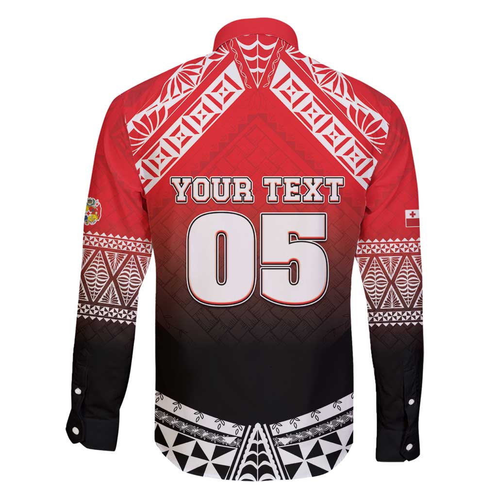 Custom Rugby Tonga MMT Family Matching Off Shoulder Maxi Dress and Hawaiian Shirt Mana O Tonga LT05 - Polynesian Pride