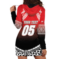 Custom Rugby Tonga MMT Hoodie Dress Mana O Tonga LT05 - Polynesian Pride