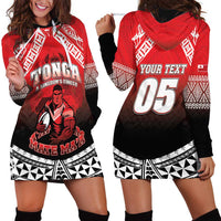 Custom Rugby Tonga MMT Hoodie Dress Mana O Tonga LT05 - Polynesian Pride