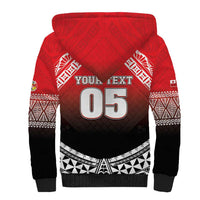 Custom Rugby Tonga MMT Sherpa Hoodie Mana O Tonga LT05 - Polynesian Pride