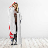 Rugby Samoa And Tonga Hooded Blanket Toa Samoa With Mate Maa - Polynesian Pride