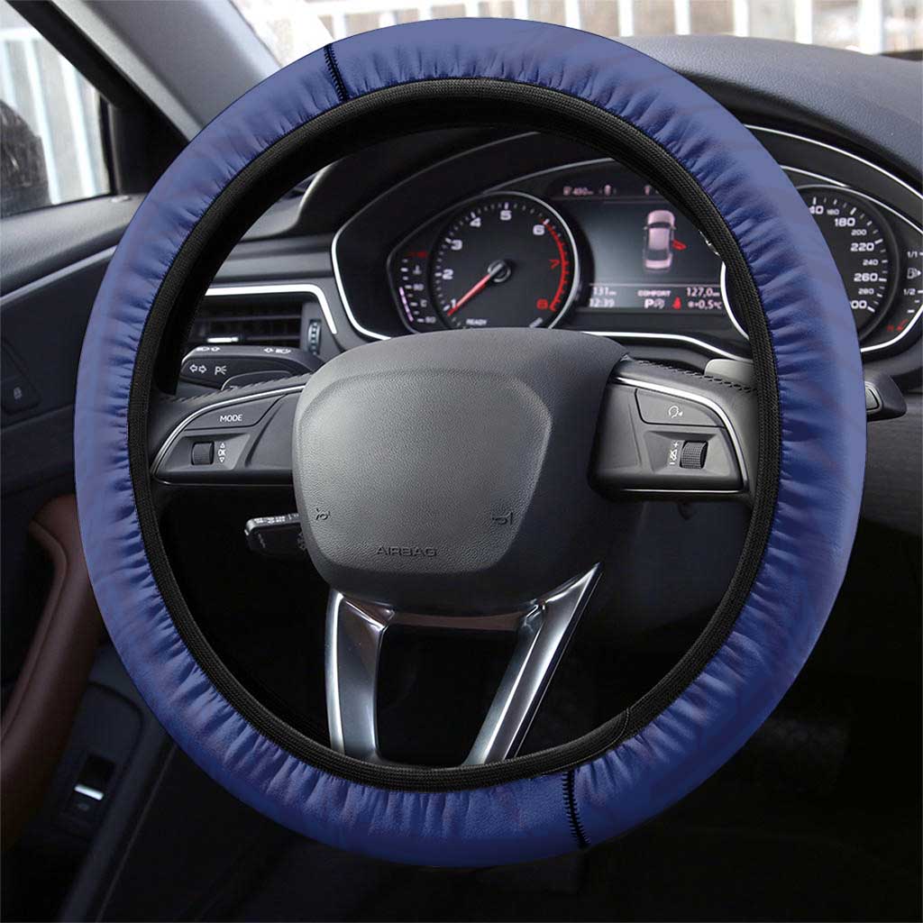 Rugby Samoa And Tonga Steering Wheel Cover Toa Samoa With Mate Maa - Polynesian Pride