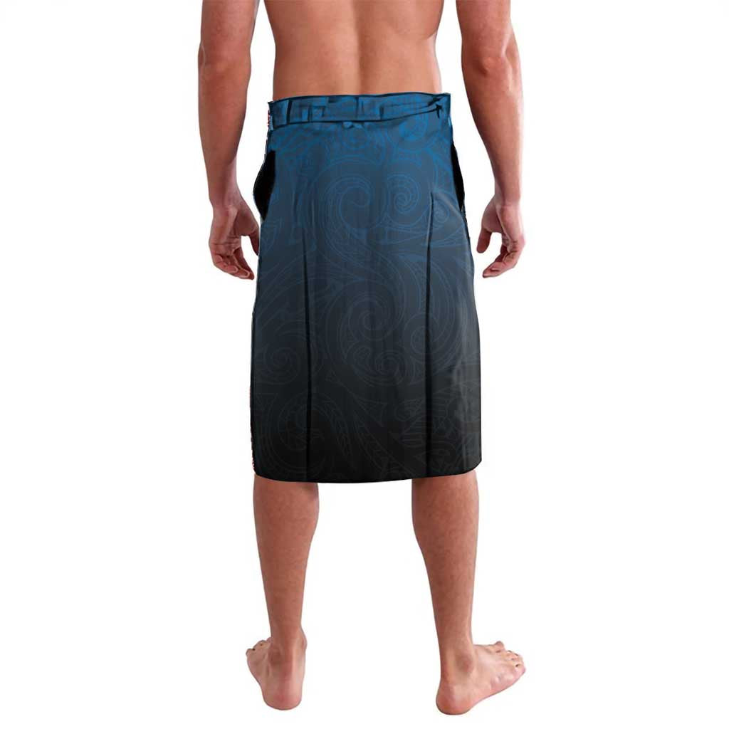New Zealand Huia Bird Lavalava Aotearoa Maori Pattern