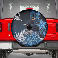 New Zealand Huia Bird Spare Tire Cover Aotearoa Maori Pattern LT05 - Polynesian Pride