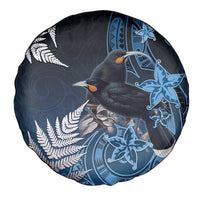New Zealand Huia Bird Spare Tire Cover Aotearoa Maori Pattern LT05 - Polynesian Pride