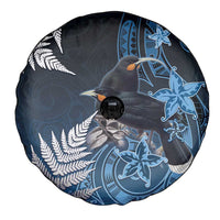 New Zealand Huia Bird Spare Tire Cover Aotearoa Maori Pattern LT05 - Polynesian Pride