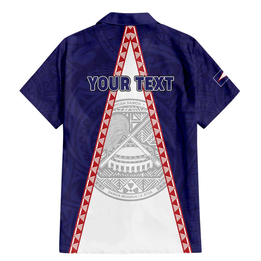 Personalised American Samoa Flag Day Family Matching Mermaid Dress and Hawaiian Shirt Flag Style LT05 - Polynesian Pride