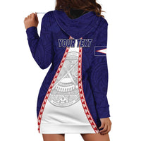 Personalised American Samoa Flag Day Hoodie Dress Flag Style LT05 - Polynesian Pride