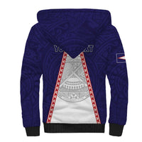 Personalised American Samoa Flag Day Sherpa Hoodie Flag Style LT05 - Polynesian Pride
