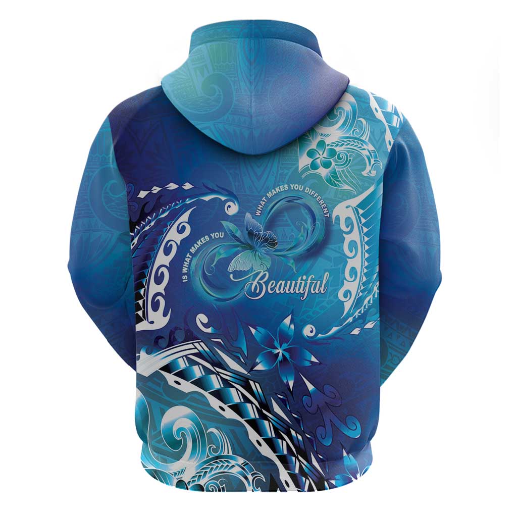 Polynesia Autism Awareness Hoodie Be In Awe Of My 'Tism