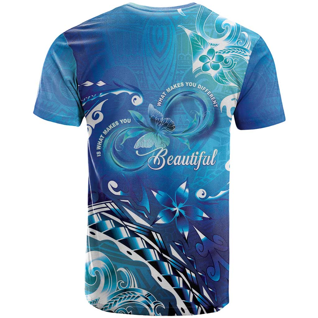 Polynesia Autism Awareness T Shirt Be In Awe Of My 'Tism