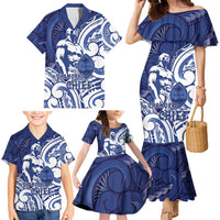 Guam Chief Kepuha Family Matching Mermaid Dress and Hawaiian Shirt Chamorro Pride LT05 - Polynesian Pride