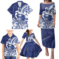 Guam Chief Kepuha Family Matching Puletasi and Hawaiian Shirt Chamorro Pride