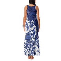 Guam Chief Kepuha Family Matching Tank Maxi Dress and Hawaiian Shirt Chamorro Pride LT05 - Polynesian Pride