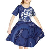 Guam Chief Kepuha Kid Short Sleeve Dress Chamorro Pride LT05 - Polynesian Pride