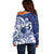 Guam Chief Kepuha Off Shoulder Sweater Chamorro Pride