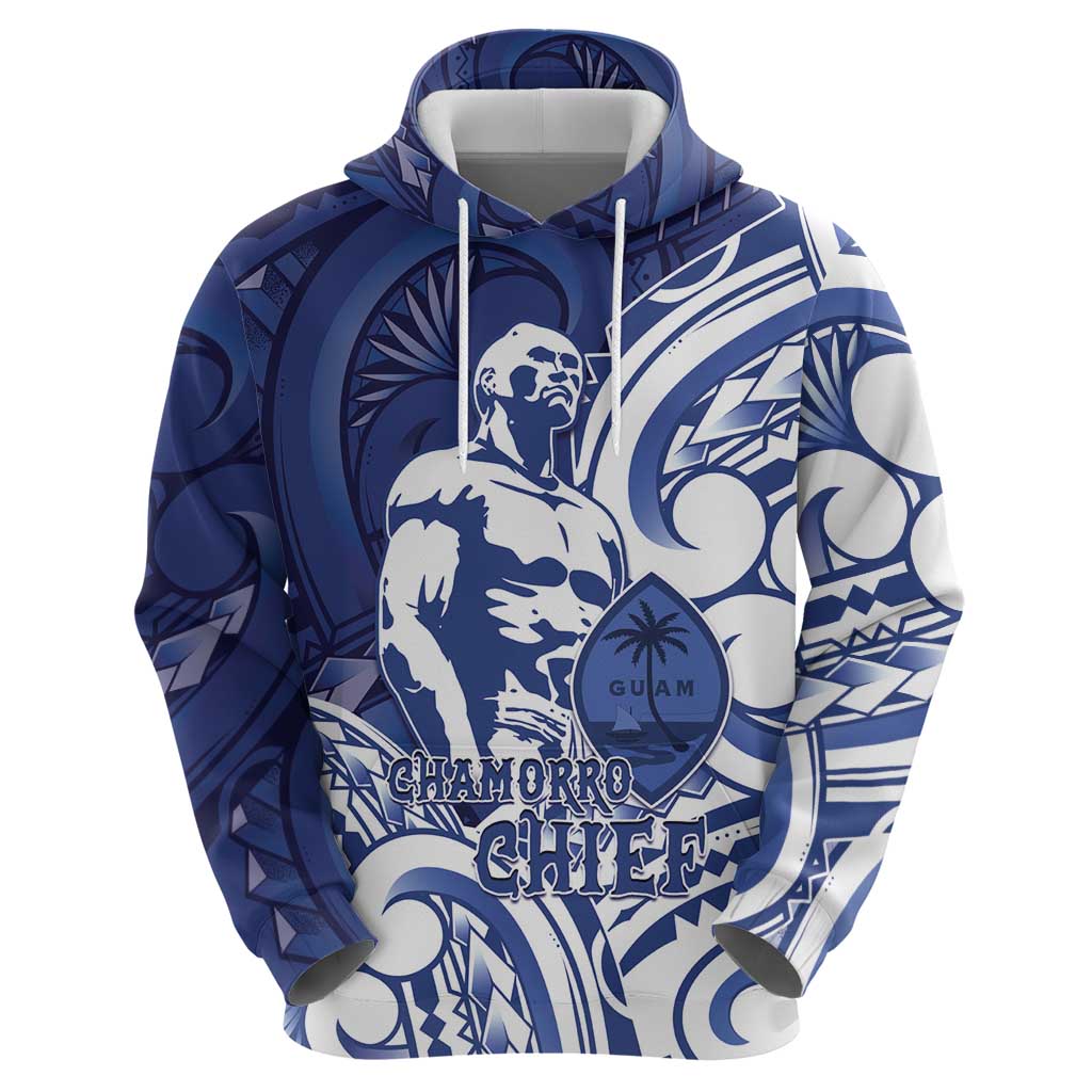 Guam Chief Kepuha Zip Hoodie Chamorro Pride