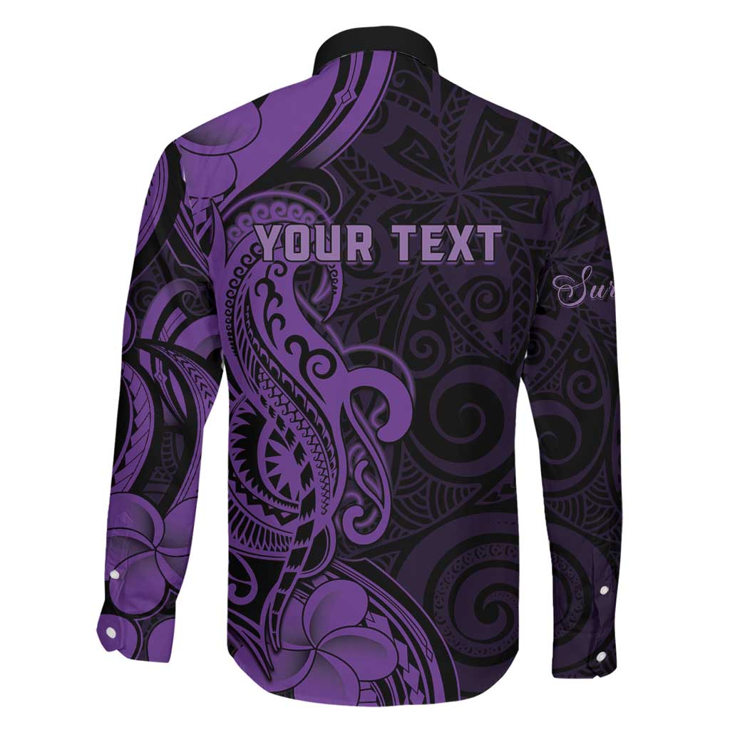 Personalised Lupus Warrior Family Matching Long Sleeve Bodycon Dress and Hawaiian Shirt Never Give Up Polynesian Style LT05 - Polynesian Pride