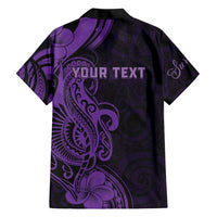 Personalised Lupus Warrior Hawaiian Shirt Never Give Up Polynesian Style