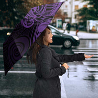Lupus Warrior Umbrella Never Give Up Polynesian Style
