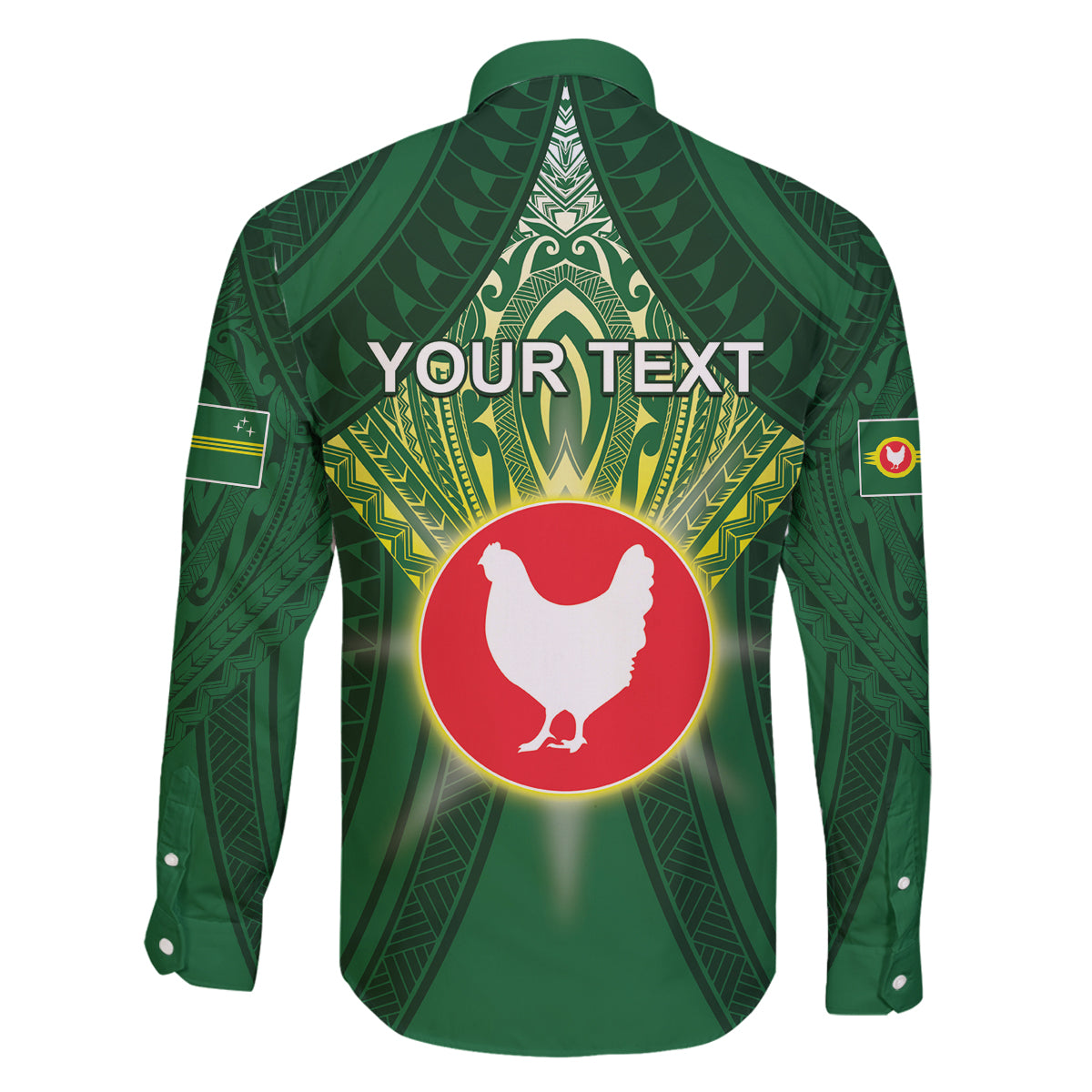 Personalized American Samoa Manu'a Cession Day Family Matching Long Sleeve Bodycon Dress and Hawaiian Shirt With Polynesian Pattern LT05 - Polynesian Pride