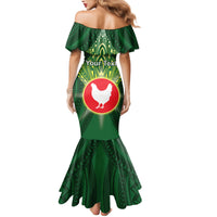 Personalized American Samoa Manu'a Cession Day Family Matching Mermaid Dress and Hawaiian Shirt With Polynesian Pattern
