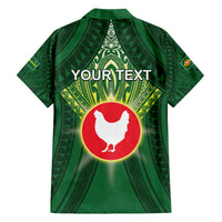 Personalized American Samoa Manu'a Cession Day Family Matching Off Shoulder Short Dress and Hawaiian Shirt With Polynesian Pattern