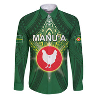 Personalized American Samoa Manu'a Cession Day Family Matching Puletasi and Hawaiian Shirt With Polynesian Pattern
