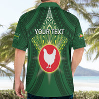 Personalized American Samoa Manu'a Cession Day Hawaiian Shirt With Polynesian Pattern