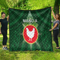 American Samoa Manu'a Cession Day Quilt With Polynesian Pattern