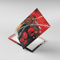 Papua New Guinea Remembrance Day Canvas Wall Art Lest We Forget