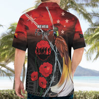 Papua New Guinea Remembrance Day Hawaiian Shirt Lest We Forget LT05 - Polynesian Pride