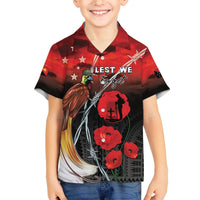 Papua New Guinea Remembrance Day Hawaiian Shirt Lest We Forget LT05 - Polynesian Pride