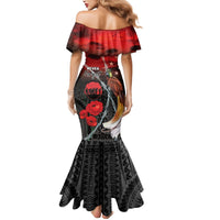 Papua New Guinea Remembrance Day Mermaid Dress Lest We Forget LT05 - Polynesian Pride
