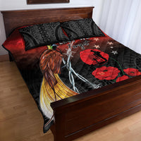 Papua New Guinea Remembrance Day Quilt Bed Set Lest We Forget