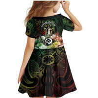 Vanuatu Happy Assumption Day Family Matching Mermaid Dress and Hawaiian Shirt LT05 - Polynesian Pride