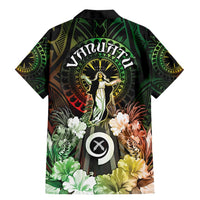 Vanuatu Happy Assumption Day Family Matching Mermaid Dress and Hawaiian Shirt LT05 - Polynesian Pride