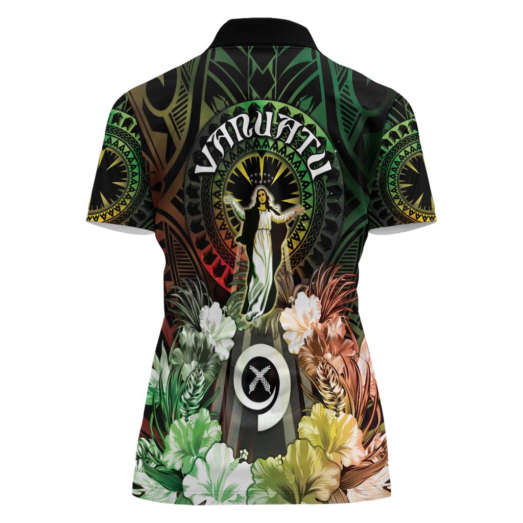Vanuatu Happy Assumption Day Women Polo Shirt