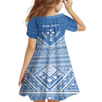 Personalised Kosrae State Gospel Day Family Matching Summer Maxi Dress and Hawaiian Shirt Simple Style LT05 - Polynesian Pride