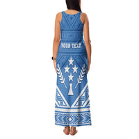 Personalised Kosrae State Gospel Day Family Matching Tank Maxi Dress and Hawaiian Shirt Simple Style LT05 - Polynesian Pride