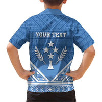 Personalised Kosrae State Gospel Day Kid Hawaiian Shirt Simple Style