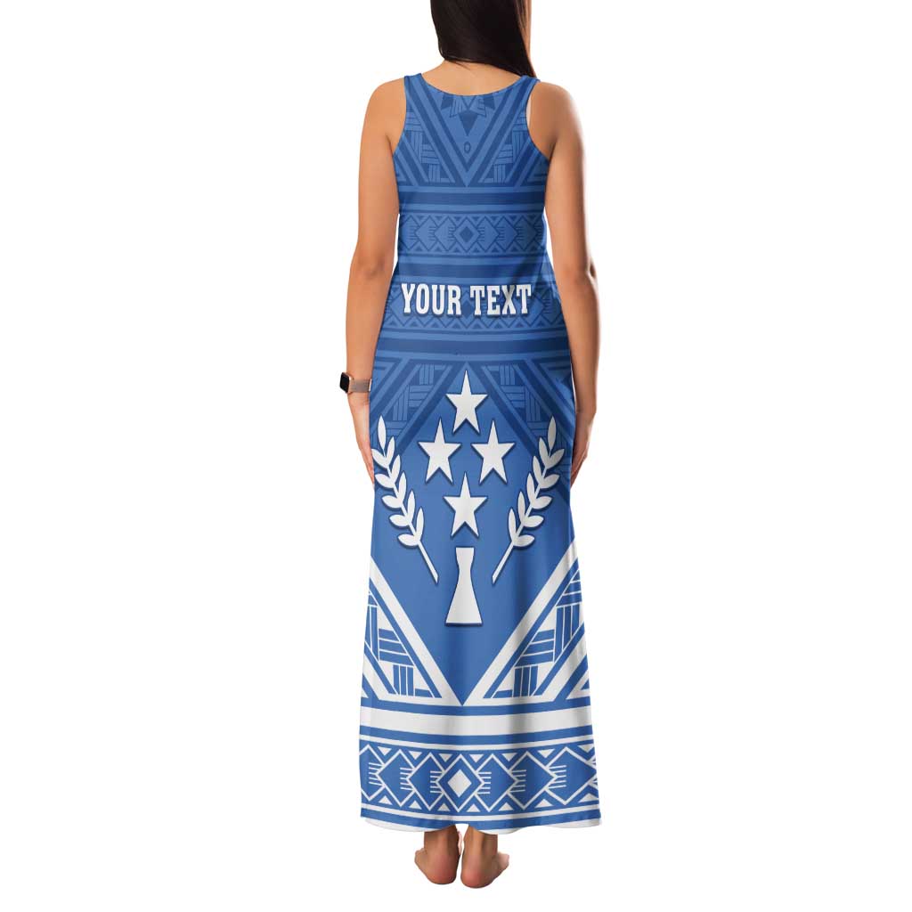 Personalised Kosrae State Gospel Day Tank Maxi Dress Simple Style LT05 - Polynesian Pride