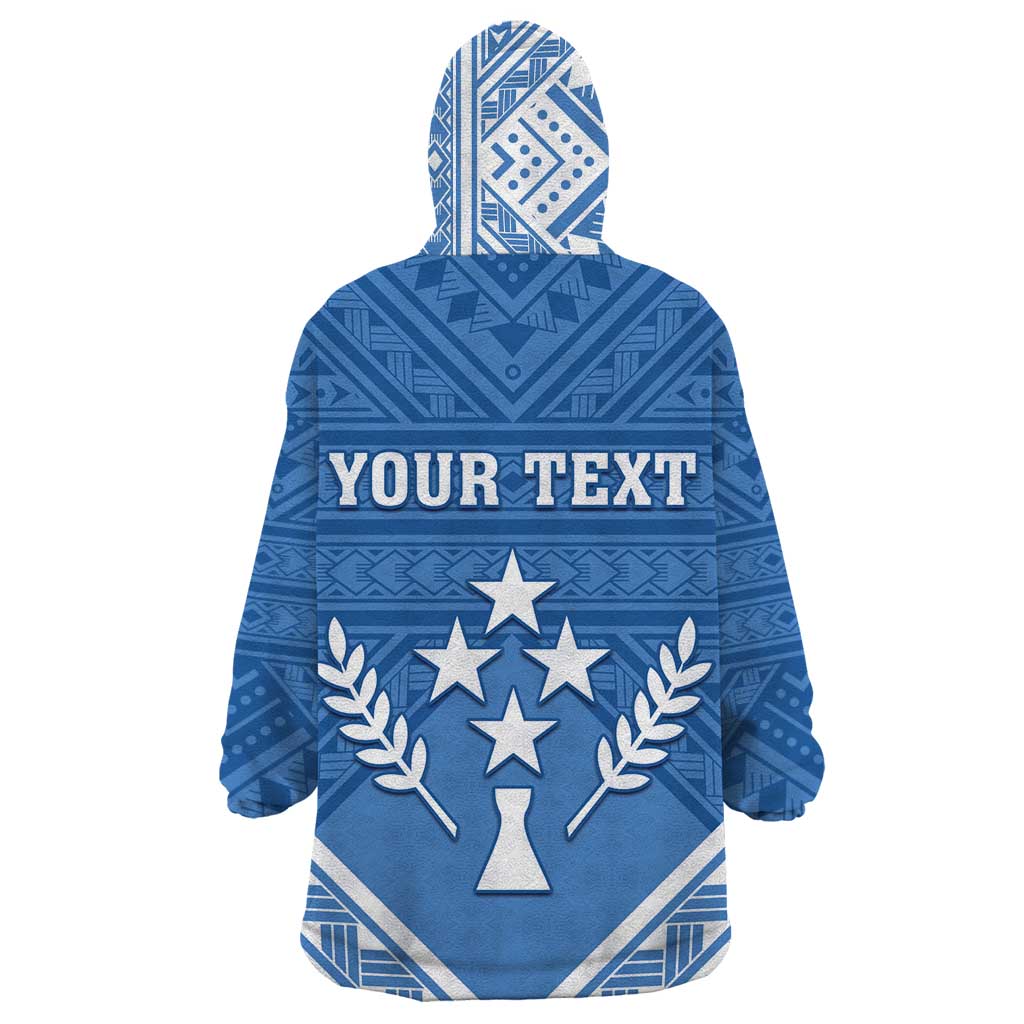Personalised Kosrae State Gospel Day Wearable Blanket Hoodie Simple Style LT05 - Polynesian Pride