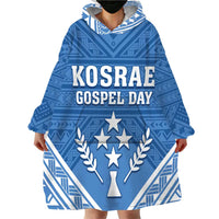 Personalised Kosrae State Gospel Day Wearable Blanket Hoodie Simple Style LT05 - Polynesian Pride