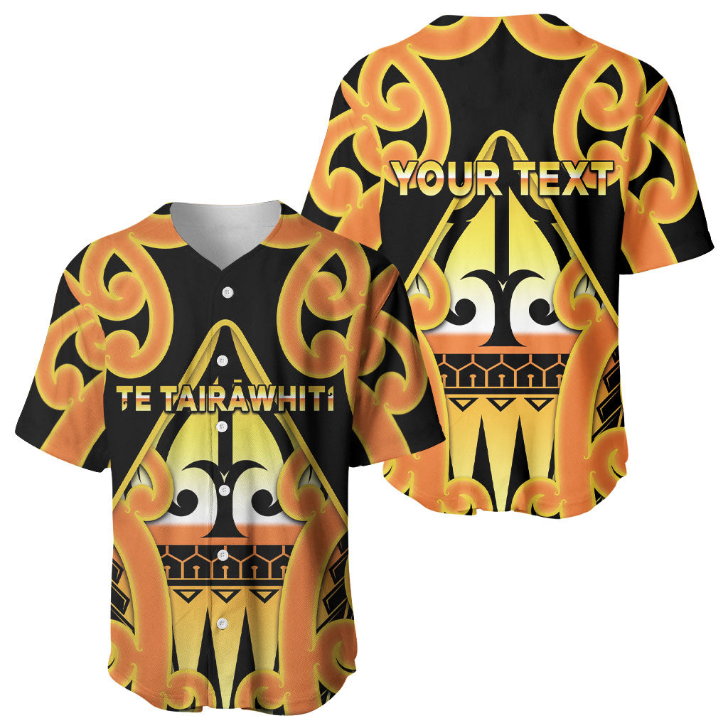 Personalised New Zealand Te Tairawhiti Baseball Jersey Maori Koru Pattern LT05 - Polynesian Pride